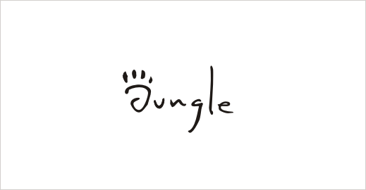 jungle-logo-wordmark-typeface-design